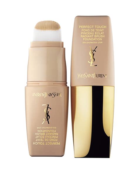 ysl perfect touch radiant brush foundation shades|YSL perfect touch foundation review.